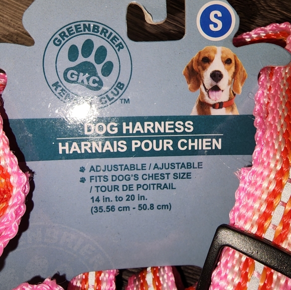 Greenbrier Kennel Club Dog Harness and Leash S - Picture 3 of 6